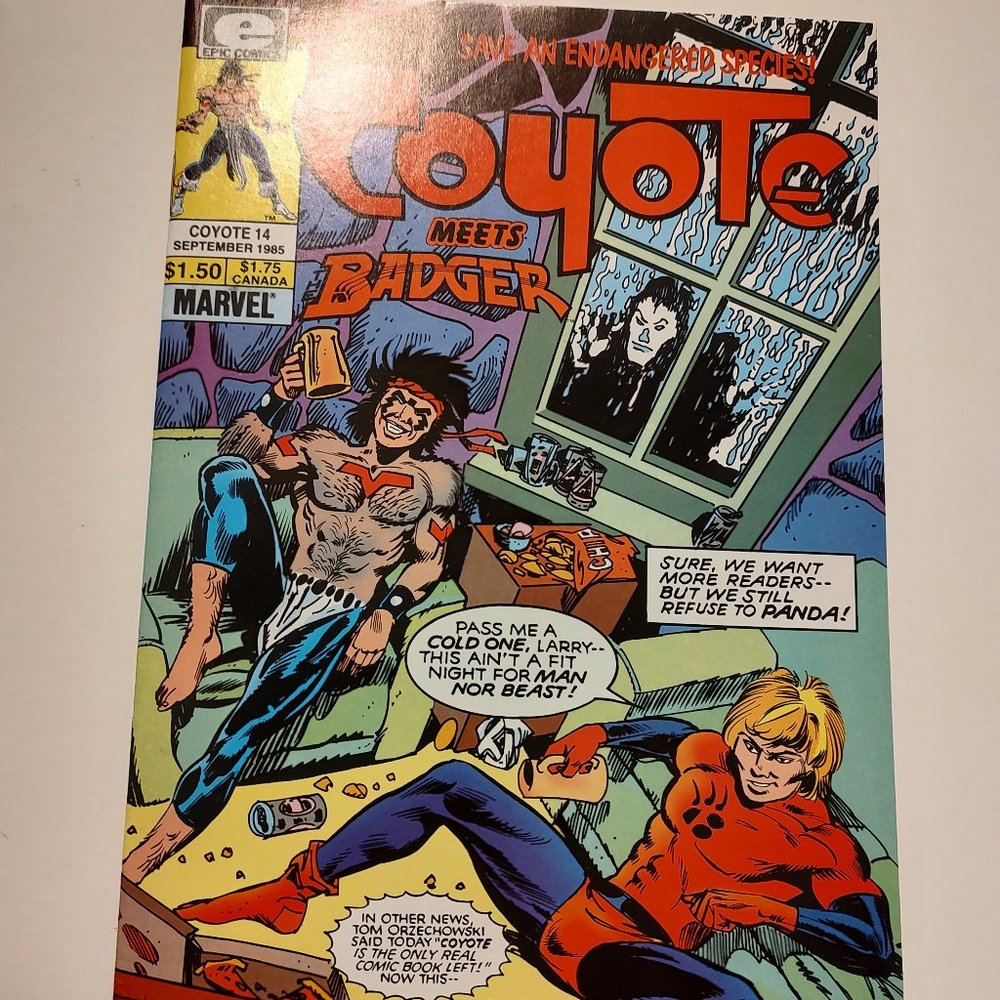 COYOTE #14 WRITTEN BY STEVE ENGLEHART  SCORPIO ROSE PART 3 ART BY TODD MCFARLANE